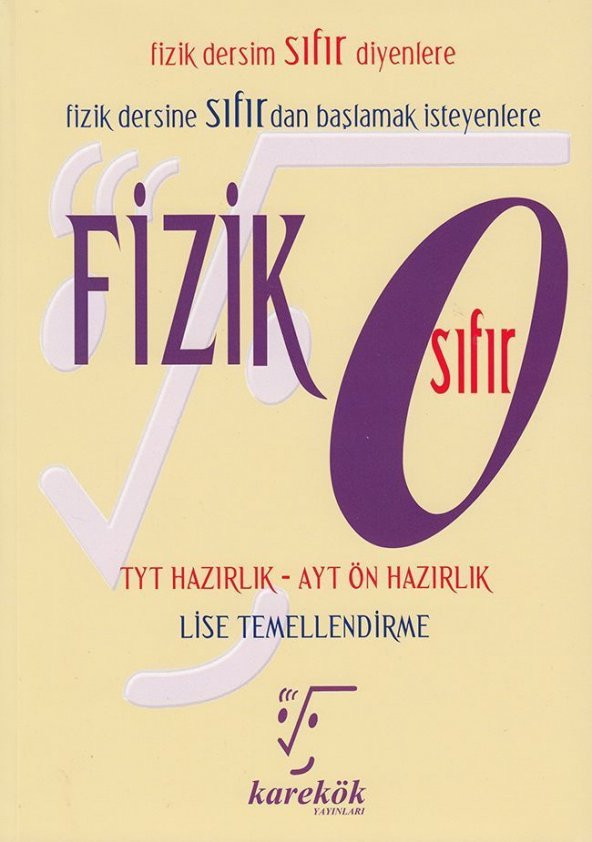 TYT Fizik Sıfır Karekök Yayınları ürün görseli 1