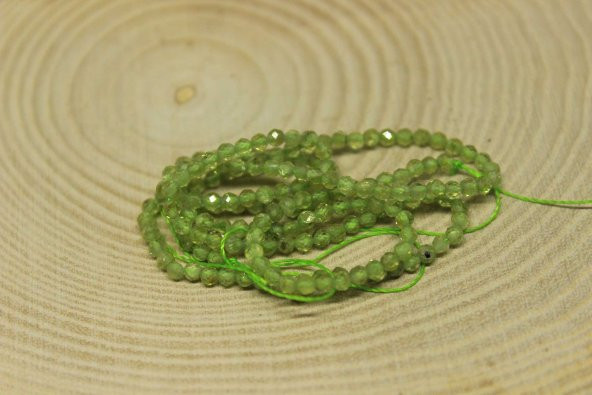 Peridot (Zebercet) Taşı Dizi 2mm ürün görseli 1