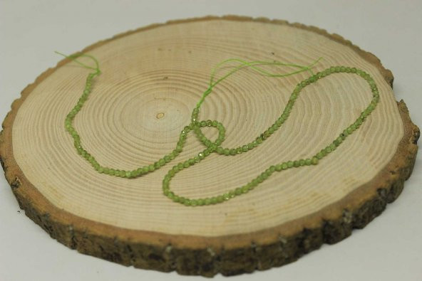 Peridot (Zebercet) Taşı Dizi 2mm - Resim 4