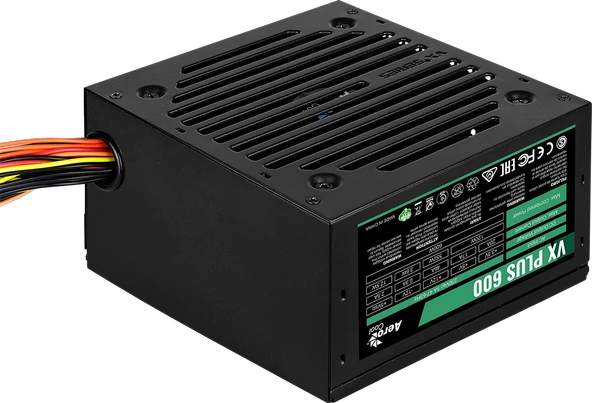 AEROCOOL VX PLUS 600W GÜÇ KAYNAĞI AE-VXP600 - Resim 2