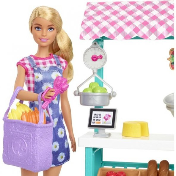 Barbie Çiftçi Pazarı Oyun Seti - Resim 2