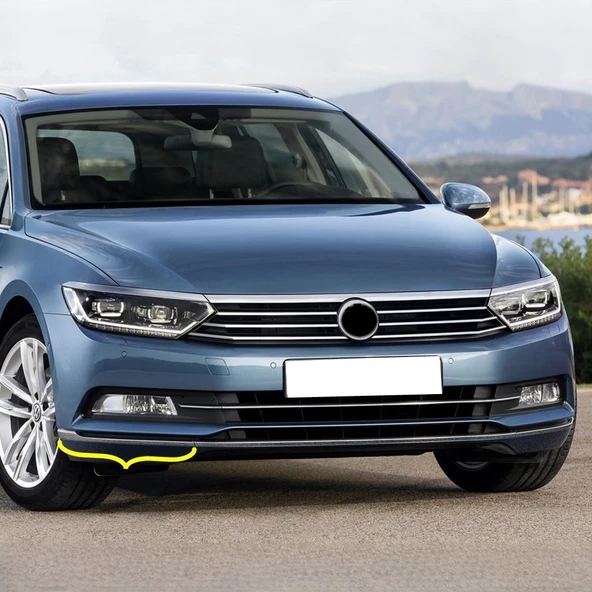 VW Passat B8 2015-2019 Ön Tampon Alt Sağ Çıta Kromaj 3G0853254 ürün görseli 1