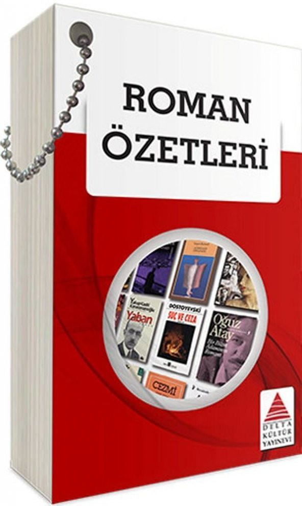 Roman Özetleri Kartları Delta Kültür ürün görseli 1