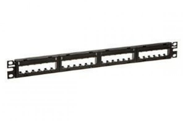 24 Port Boş Modüler Patch Panel ürün görseli 1