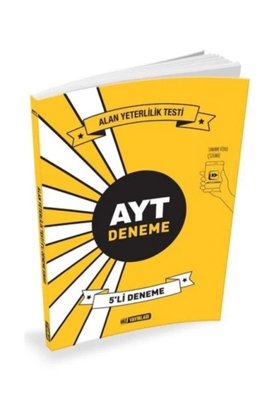 Hız Yayınları AYT 5 li Deneme ürün görseli 1