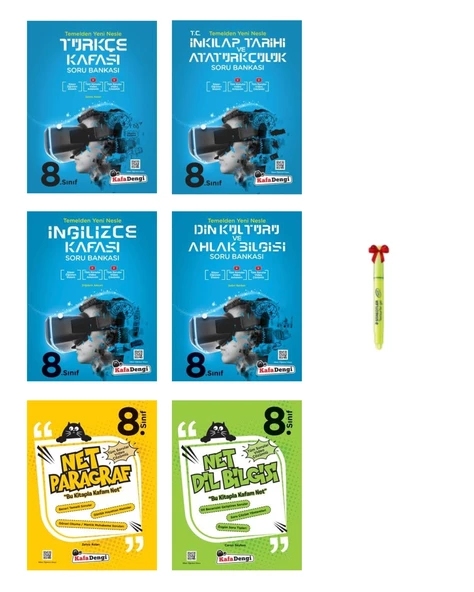 LGS 8.Sınıf Sözel Soru Bankası Full Set (6 kitap) ürün görseli 1