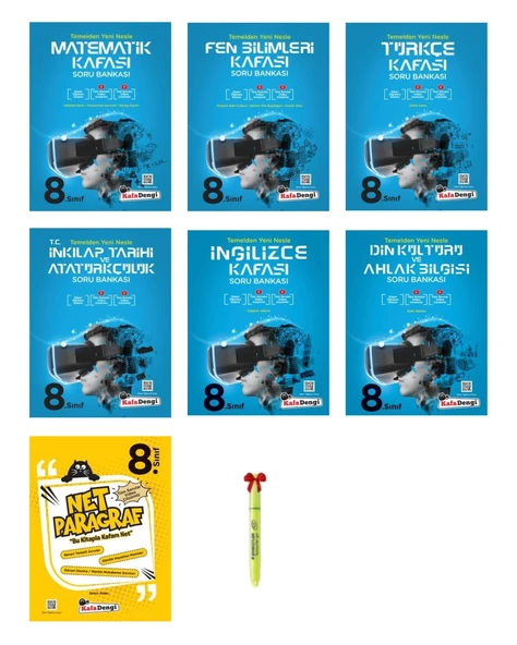 LGS 8.Sınıf Soru Bankası Full Set (7 kitap ) ürün görseli 1