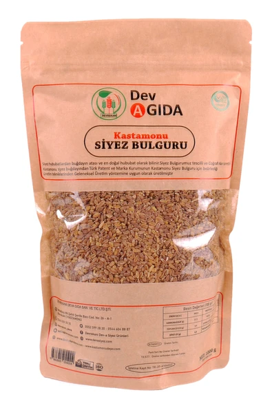 DOYPACK KASTAMONU SİYEZ BULGURU 1KG ürün görseli 1