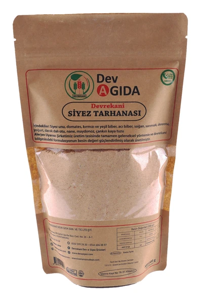 DOYPACK SİYEZ TARH DVR 500G ürün görseli 1