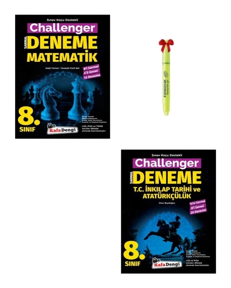 LGS 8.Sınıf Challenger Matematik ve İnkılap Deneme ürün görseli 1