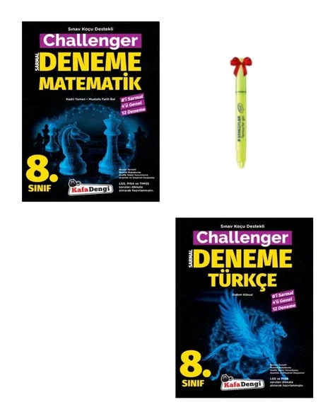LGS 8.Sınıf Challenger Matematik ve Türkçe Deneme ürün görseli 1