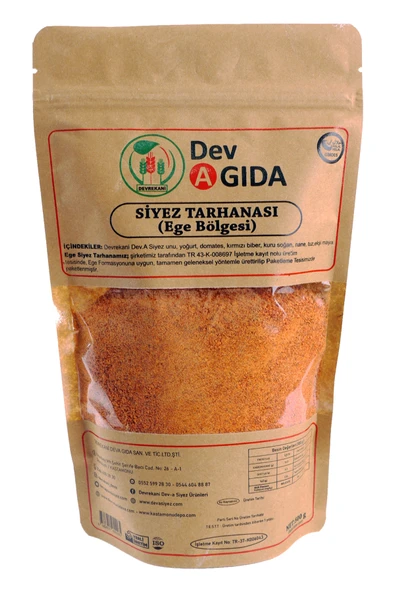 DOYPACK SİYEZ TARH EGE 500G ürün görseli 1