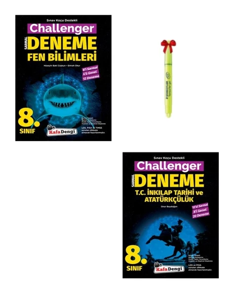 LGS 8.Sınıf Challenger Fen Bilimleri ve İnkılap Deneme ürün görseli 1