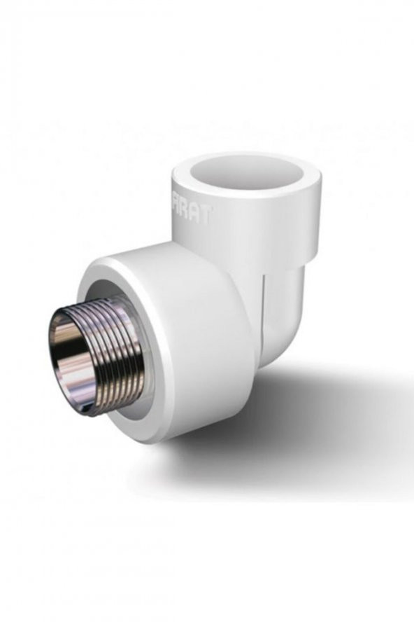 Pprc 20 mm-1/2" Dış Dişli Dirsek 10 Adet ürün görseli 1