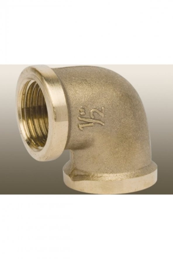 Sarı Pirinç Dirsek 11/2" ürün görseli 1