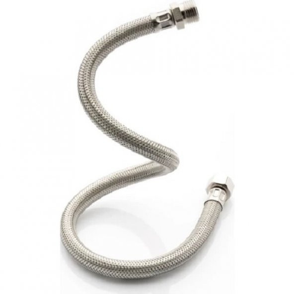 Sıcak Soğuk Su Bağlantı Hortumu ½ ½E 50 cm ürün görseli 1