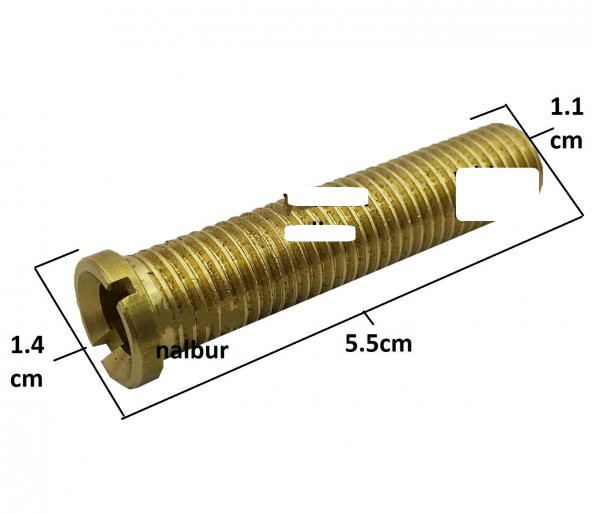 Mutfak Eviye Sifon Süzgeç Vidası ürün görseli 1