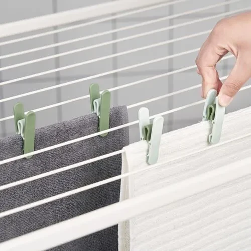 IKEA SLIBB Yeşil Mandal Seti 8 adet - Resim 2