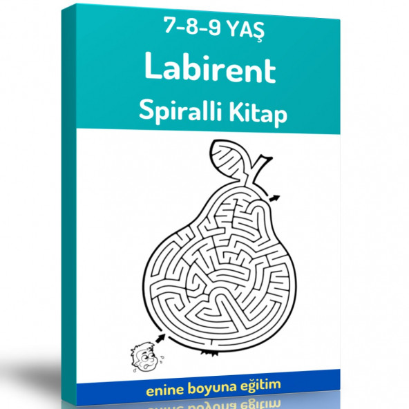 7-9 Yaş İçin Labirent Kitabı ürün görseli 1