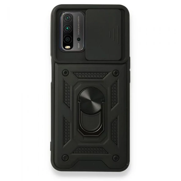 Gpack Xiaomi Redmi 9T Kılıf Tank Aramid Sürgülü Vega YüzüklüNano ürün görseli 1