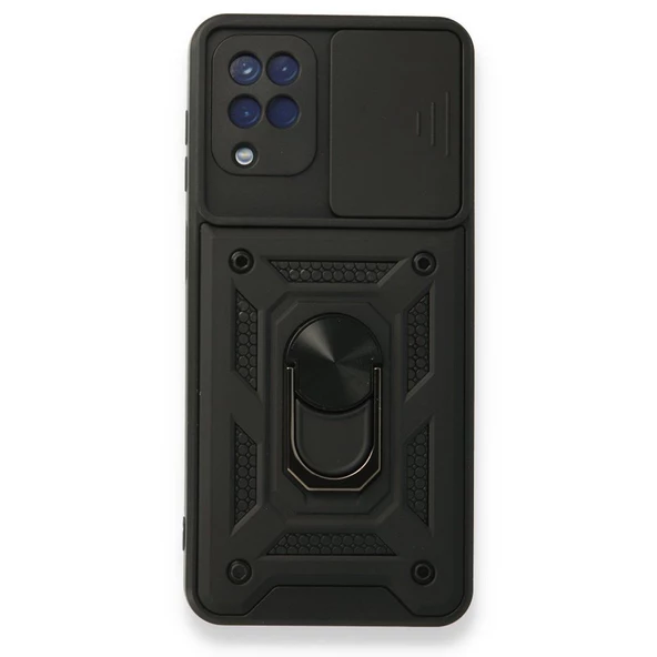 Gpack Samsung Galaxy M12 Kılıf Tank Aramid Sürgülü Vega YüzüklüNano ürün görseli 1