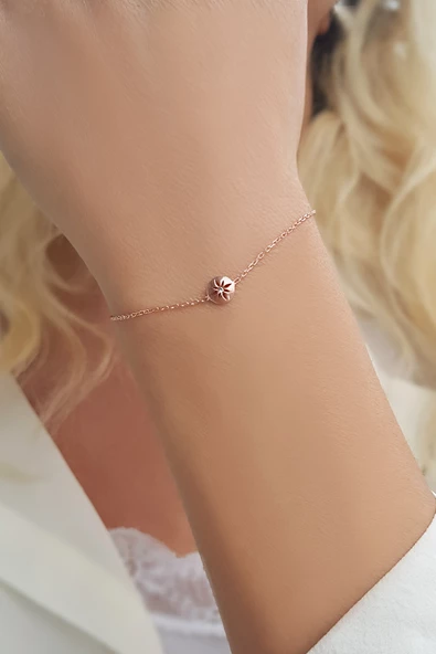 Vaoov 925 Ayar Gümüş Kutup Yıldızı Bileklik ürün görseli 1