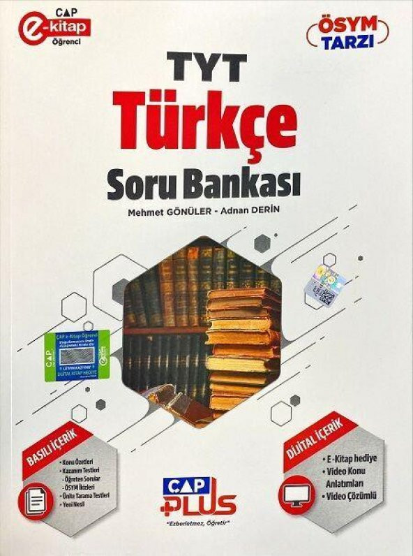 TYT Türkçe Plus Soru Bankası Çap Yayınları ürün görseli 1