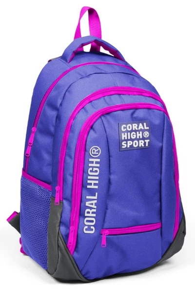 Coral High Sport Mor Ortaokul ve Günlük Sırt Çantası ürün görseli 1