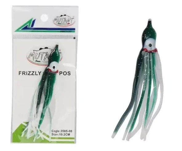 Mutant Octopus Frizzly 10.2 Cm Silikon Ahtapot Yem 1 Adet - Sahte Balık Yemi Ahtapot ürün görseli 1