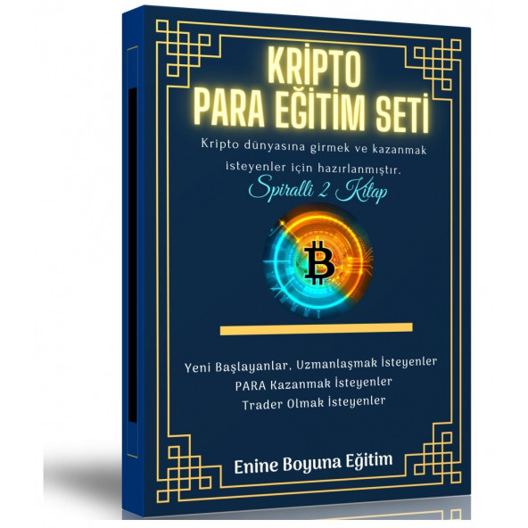 Kripto Para Eğitim Seti  2 Spiralli Kitap ürün görseli 1