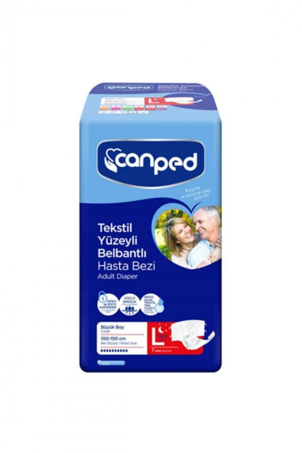 Canped Büyük Gece Bel Bantlı Hastabezi 7'li ürün görseli 1