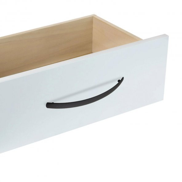 Mat Siyah Çekmece Kulp 160 mm (VİDA DAHİL) - Resim 3