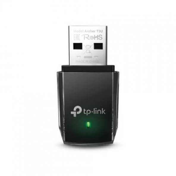 TP-LINK Archer T3U 1300 MBPS KABLOSUZ DUAL BAND USB ADAPTÖR ürün görseli 1