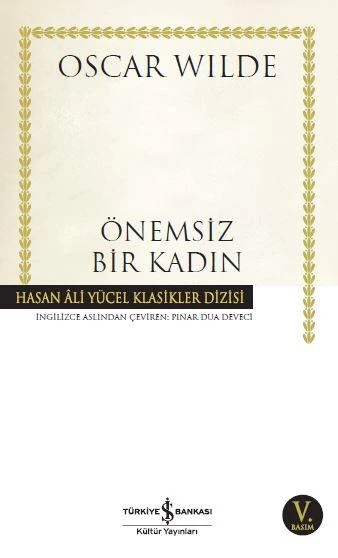 Önemsiz Bir Kadın (K.Kapak) OSCAR WILDE ürün görseli 1