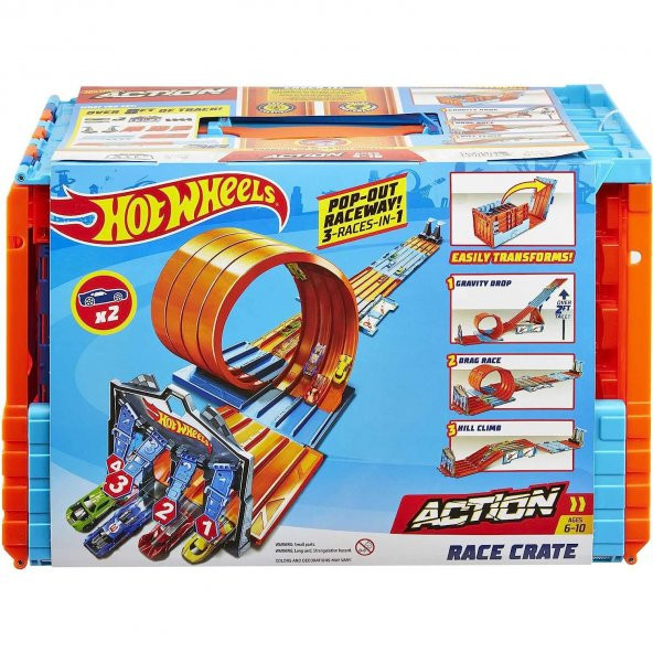 Hot Wheels Yarış Kasası Seti - Resim 7