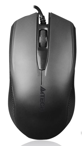 A4 TECH Kablolu USB 1000DPI V-Track Siyah Mouse OP-760-USB-BLACK ürün görseli 1
