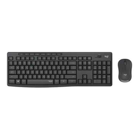 LOGITECH MK295 KABLOSUZ SET SESSİZ USB SİYAH 920-009804 ürün görseli 1