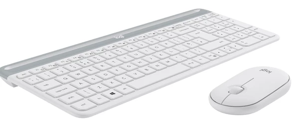 LOGITECH MK470 KABLOSUZ KLAVYE & MOUSE SETİ BEYAZ 920-009436 - Resim 4