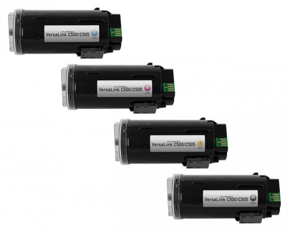 Xerox Versalink C500 - C505 Muadil Toner Set ürün görseli 1