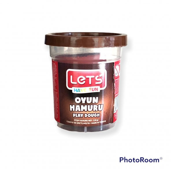 Lets Oyun Hamuru Kahve 115 Gr L8440-06 ürün görseli 1