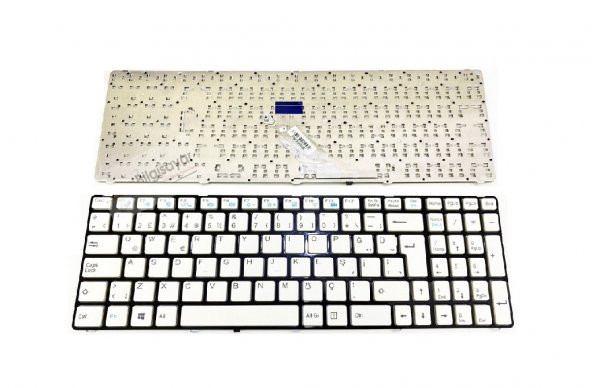 Casper MT50 MT51 MT55 CKY-CHY-CKU-CHU Notebook Klavye Beyaz TR nk-kr30439-298824 ürün görseli 1