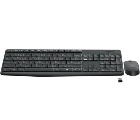 LOGITECH MK235 KABLOSUZ USB Q TR MM KEYBOARD SET 920-007925 - Resim 2