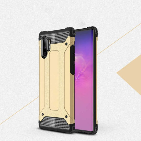 Galaxy Note 10 Plus Kılıf Zore Crash Silikon Kapak - Resim 3