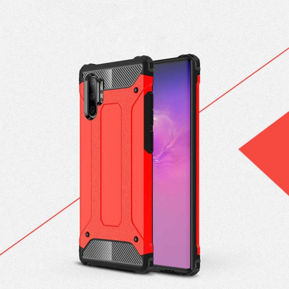 Galaxy Note 10 Plus Kılıf Zore Crash Silikon Kapak - Resim 4