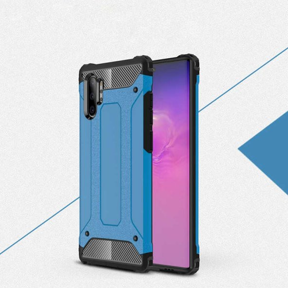 Galaxy Note 10 Plus Kılıf Zore Crash Silikon Kapak - Resim 5