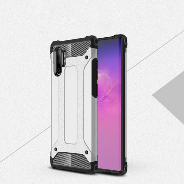Galaxy Note 10 Plus Kılıf Zore Crash Silikon Kapak - Resim 7