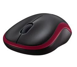 LOGITECH M185 KABLOSUZ KIRMIZI MOUSE 910-002237 ürün görseli 1
