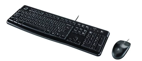 LOGITECH MK120 KABLOLU USB Q TR DESKTOP SET 920-002560 - Resim 2
