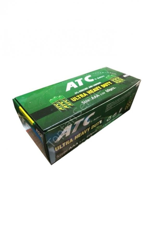 ATC 60lı AAA İnce Kumanda Pili - Resim 2