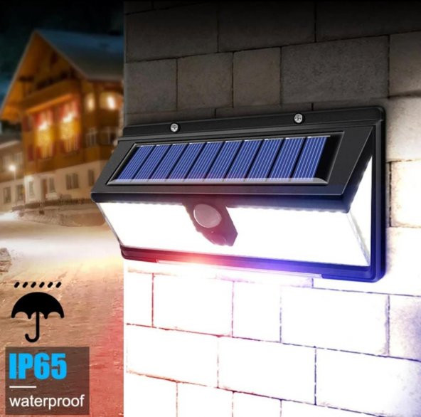 Çakarlı Dış Mekan Lambası 190 Led - Resim 3